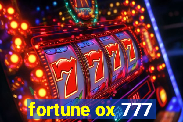 fortune ox 777